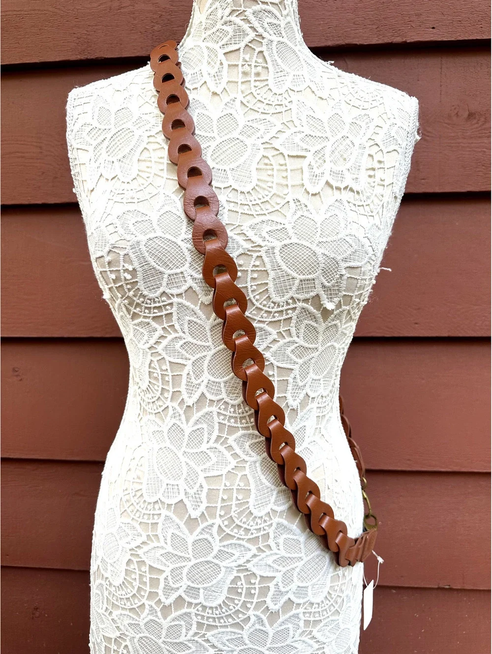 NWT Universal Thread Brown Leather Chain Strap for Bags